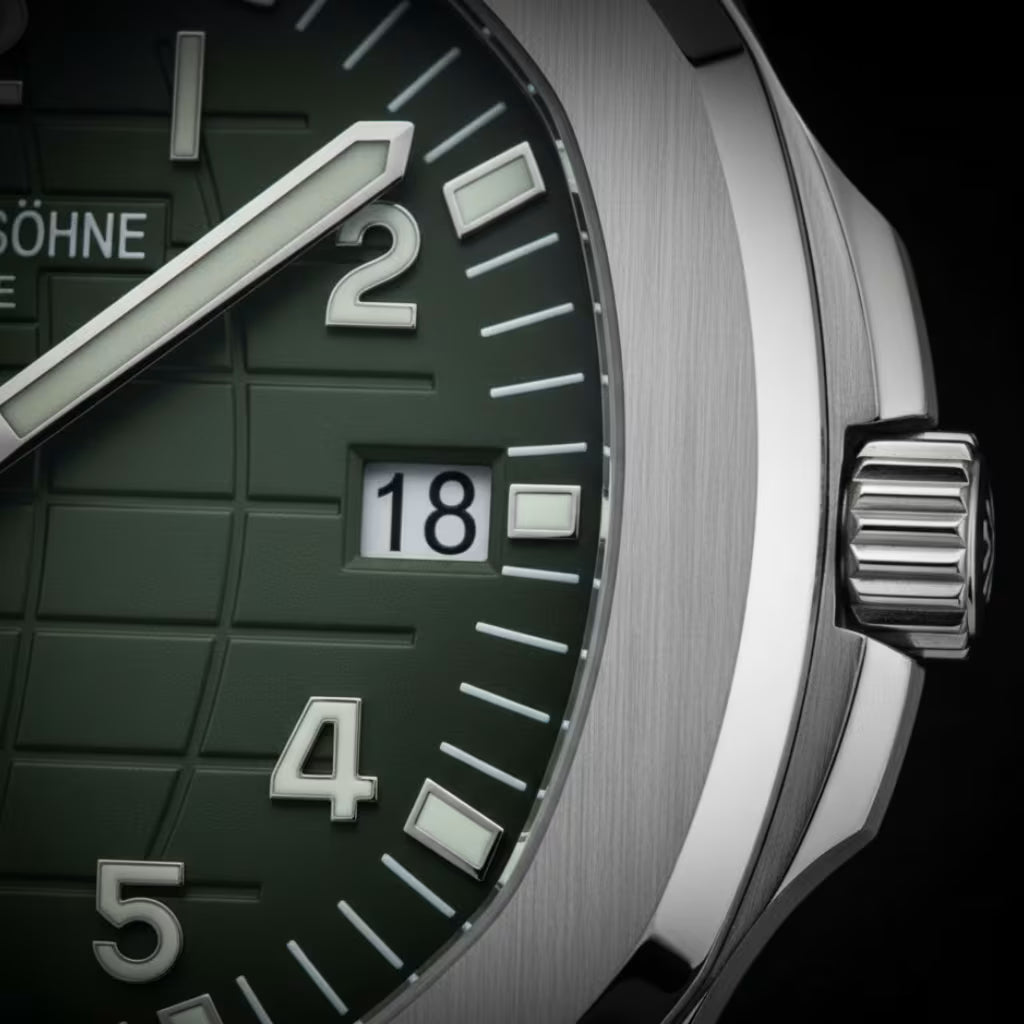 Relógio_Masculino Automático_Solaris_Green