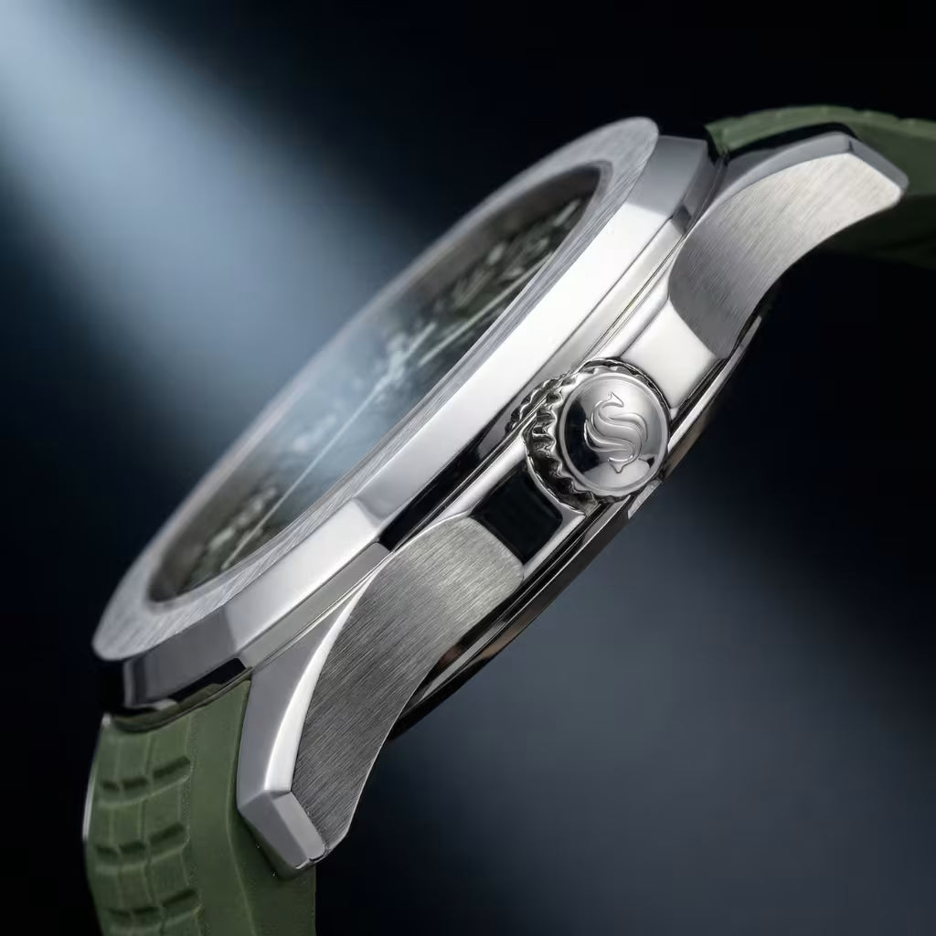 Relógio_Masculino Automático_Solaris_Green