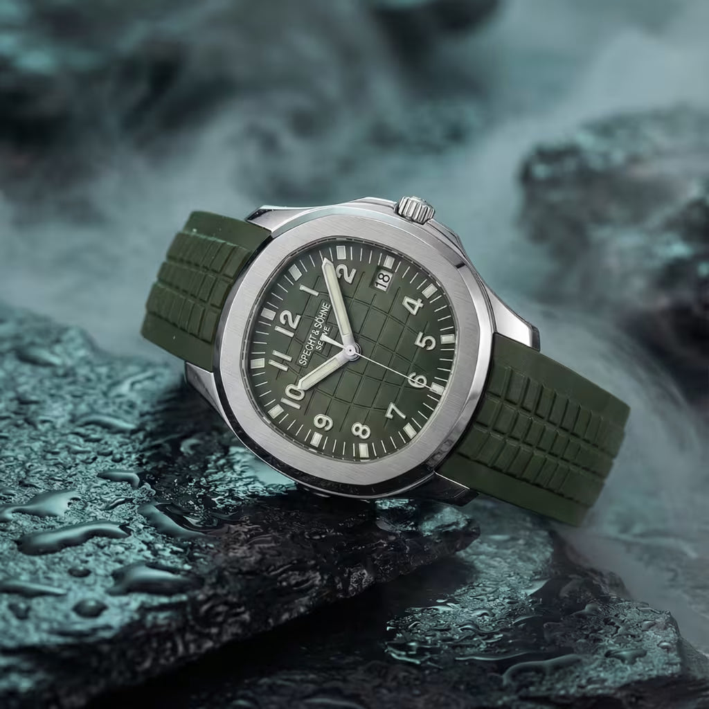 Relógio_Masculino Automático_Solaris_Green
