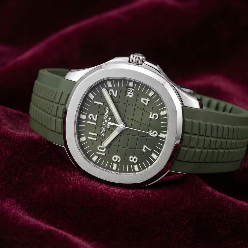 Relógio_Masculino Automático_Solaris_Green