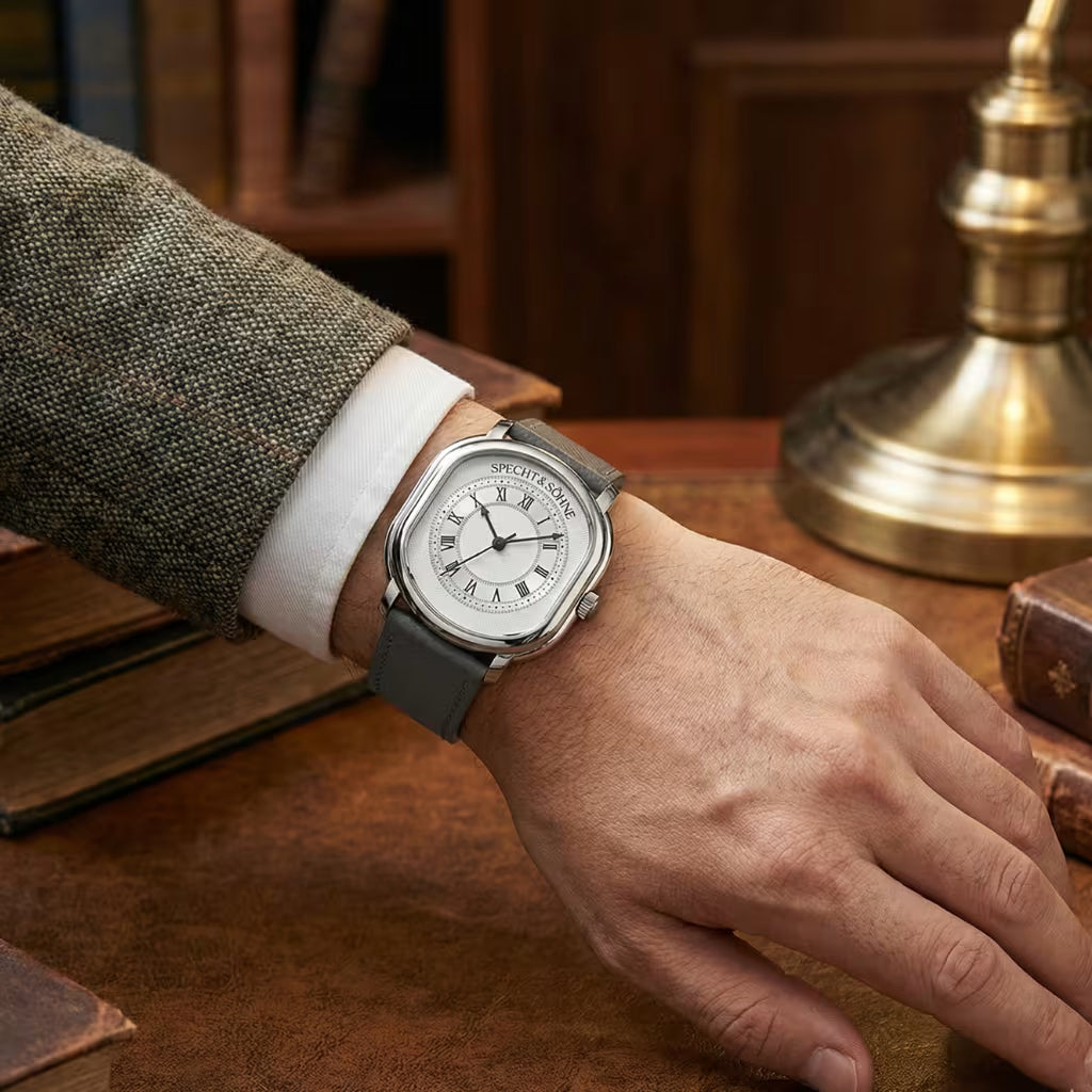 Specht & Söhne Relógio Vintage Legace 1908 Gray