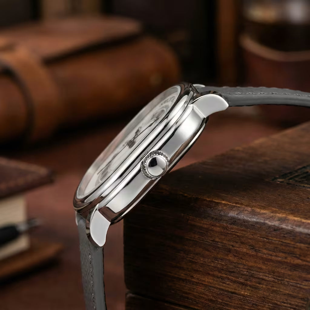 Specht & Söhne Relógio Vintage Legace 1908 Gray