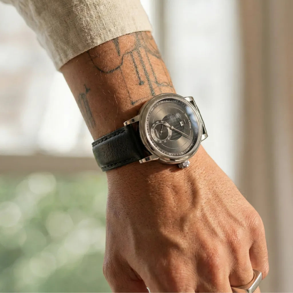 Specht & Söhne Jump Hour Veridian Black