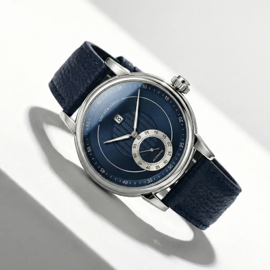 Specht_&_Sohne_Relógio_automatico_Jump_Hour_Veridian_Blue1