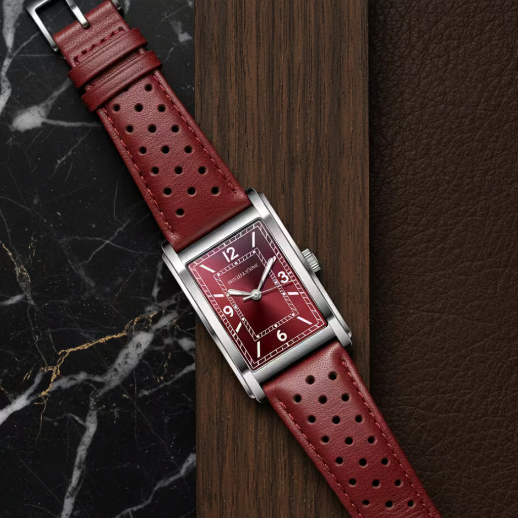 Specht&Sohne_Relogio_masculino_quadrado_Virtus_Red1