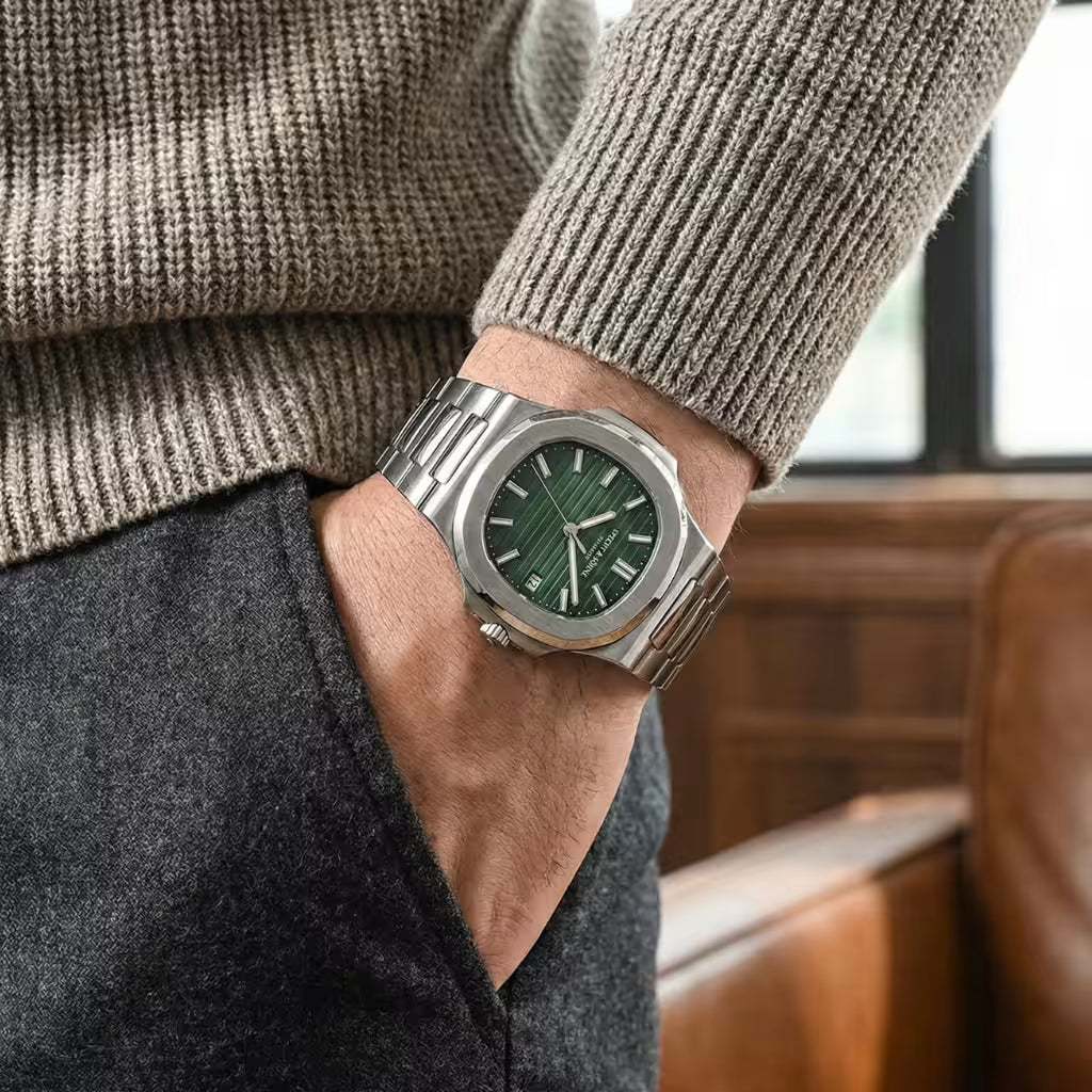 relógio_Specht_Sohne_Mecanico_Astralis_Green_Pulso