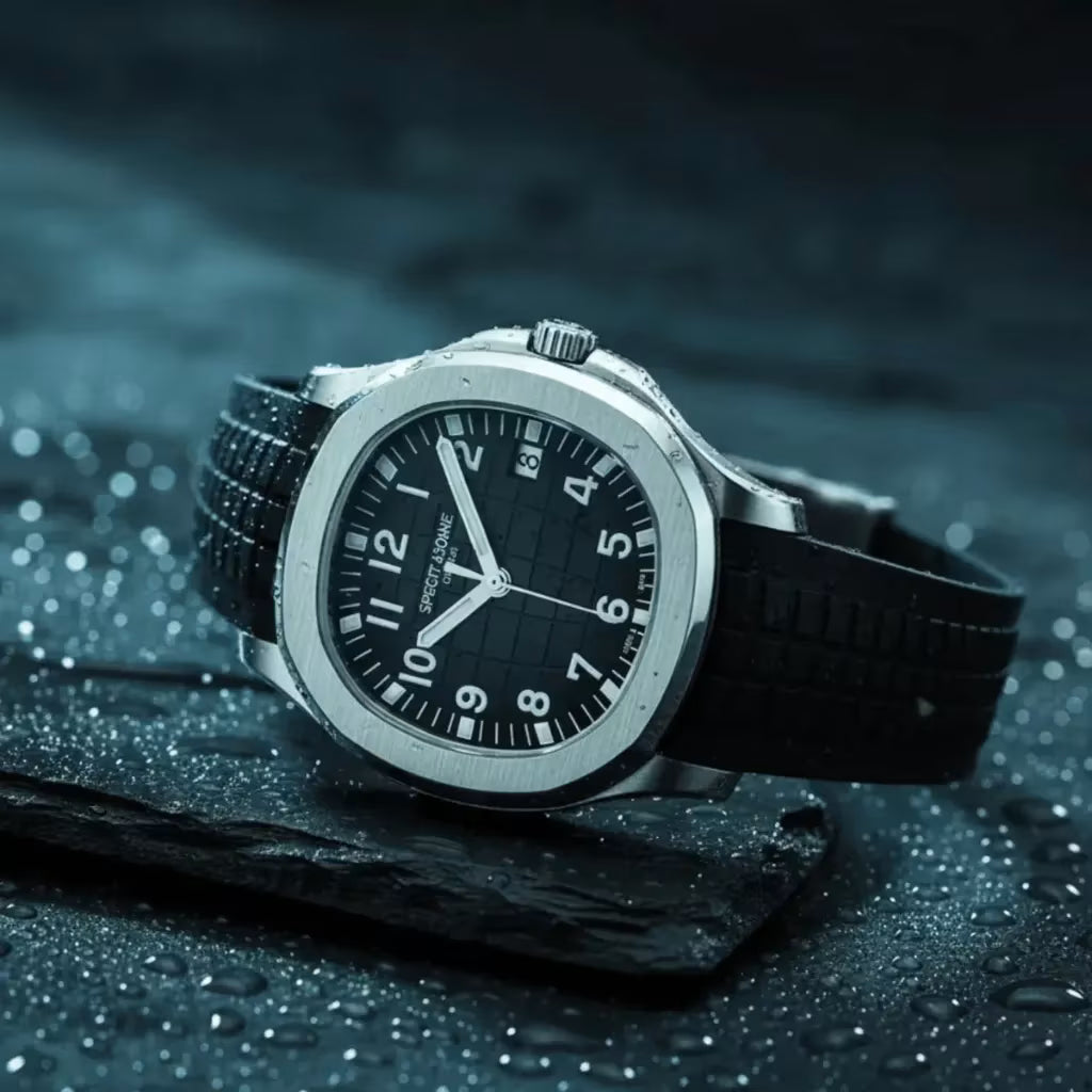 Relógio Masculino Automático Solaris Black