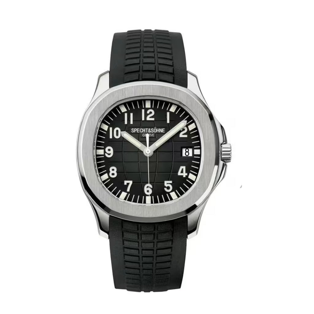Relógio automático masculino Solaris Black