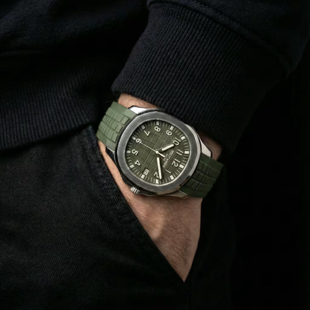 Relógio_Masculino Automático_Solaris_Green