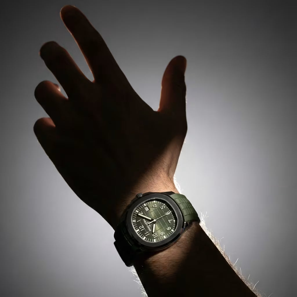 Relógio_Masculino Automático_Solaris_Green