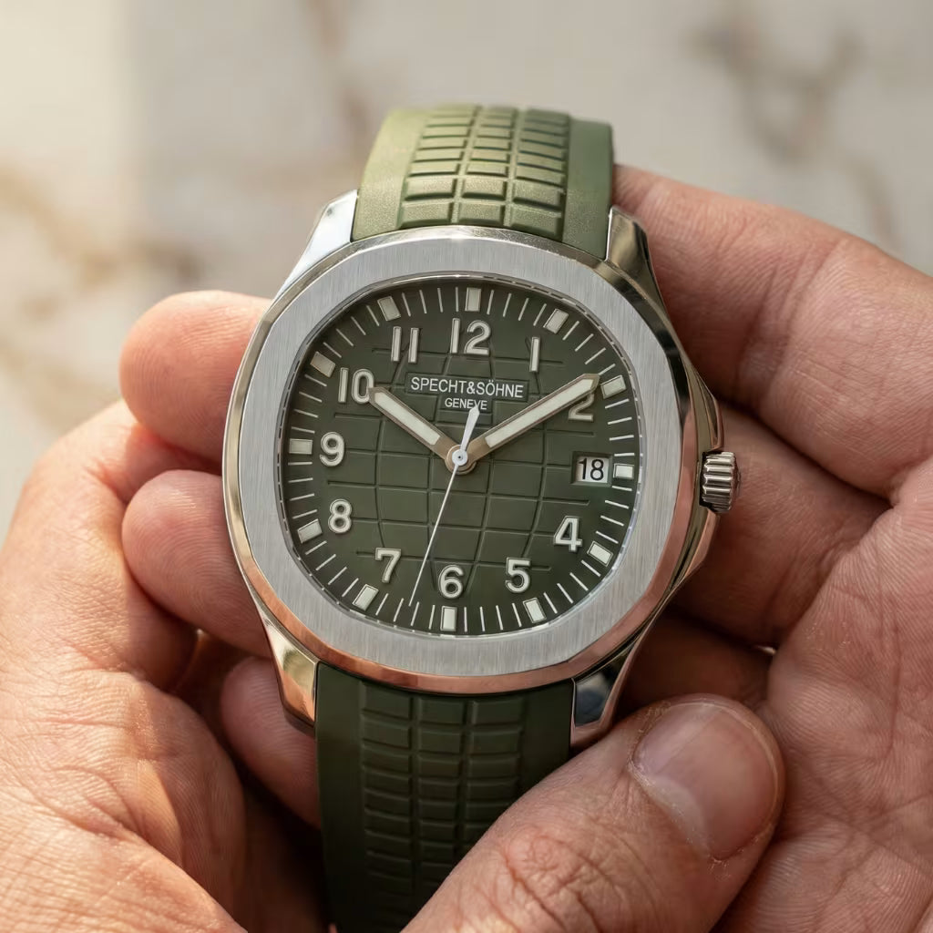 Relógio_Masculino Automático_Solaris_Green
