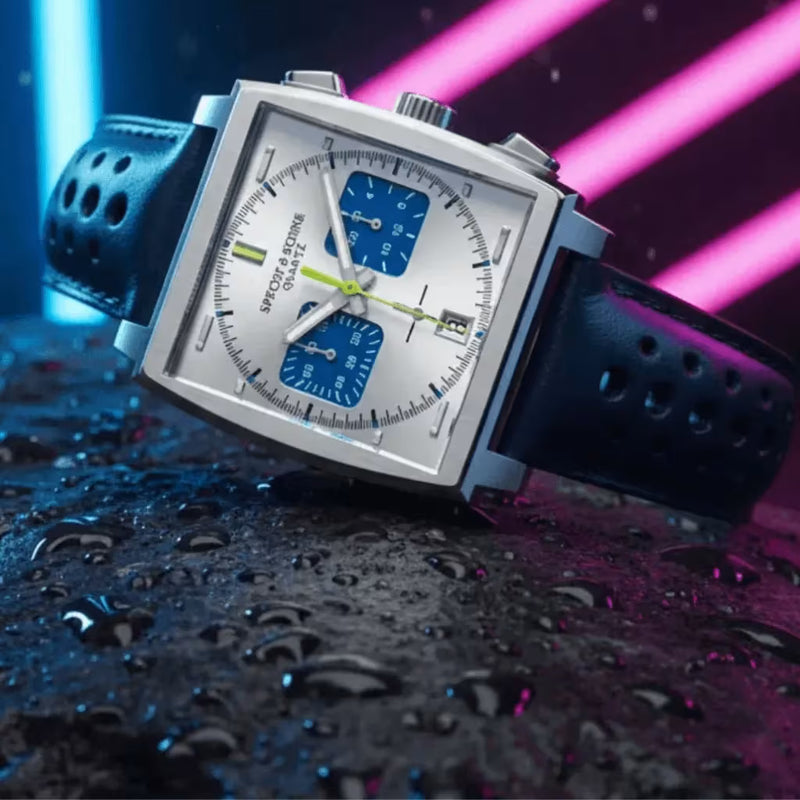 Cronógrafo Apex Platinum — Subdials De Precisão E Ponteiros Luminosos