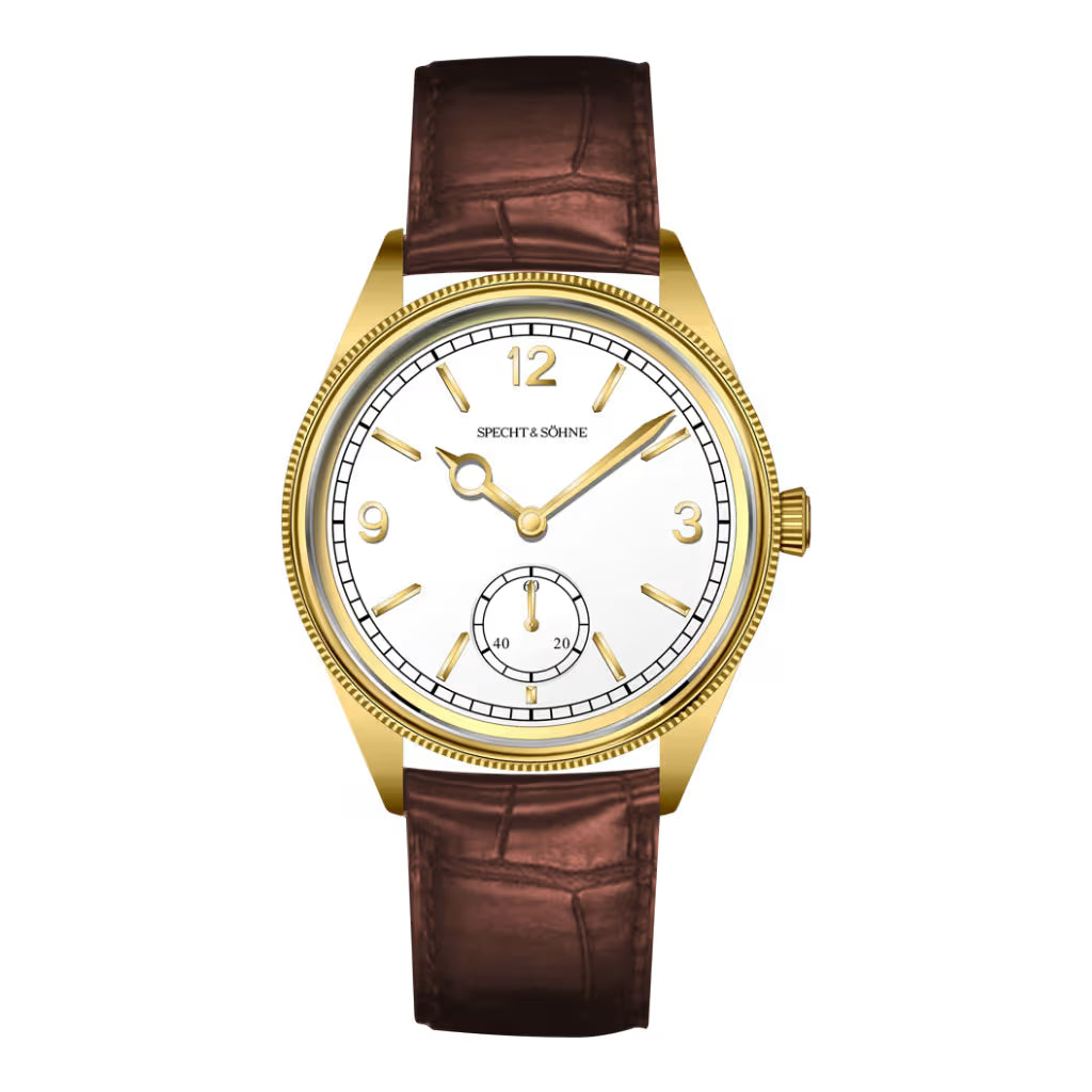 Specht_Sohne_Relogio_Vintage_Masculino_Invictus_1986_Gold