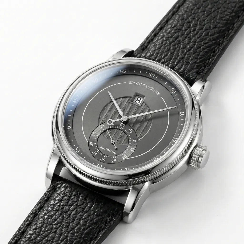 Relógio Jump Hour Veridian Black | Specht & Söhne — Automático +
