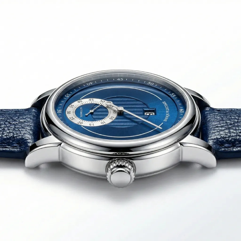 Specht_&_Sohne_Relógio_automatico_Jump_Hour_Veridian_Blue4