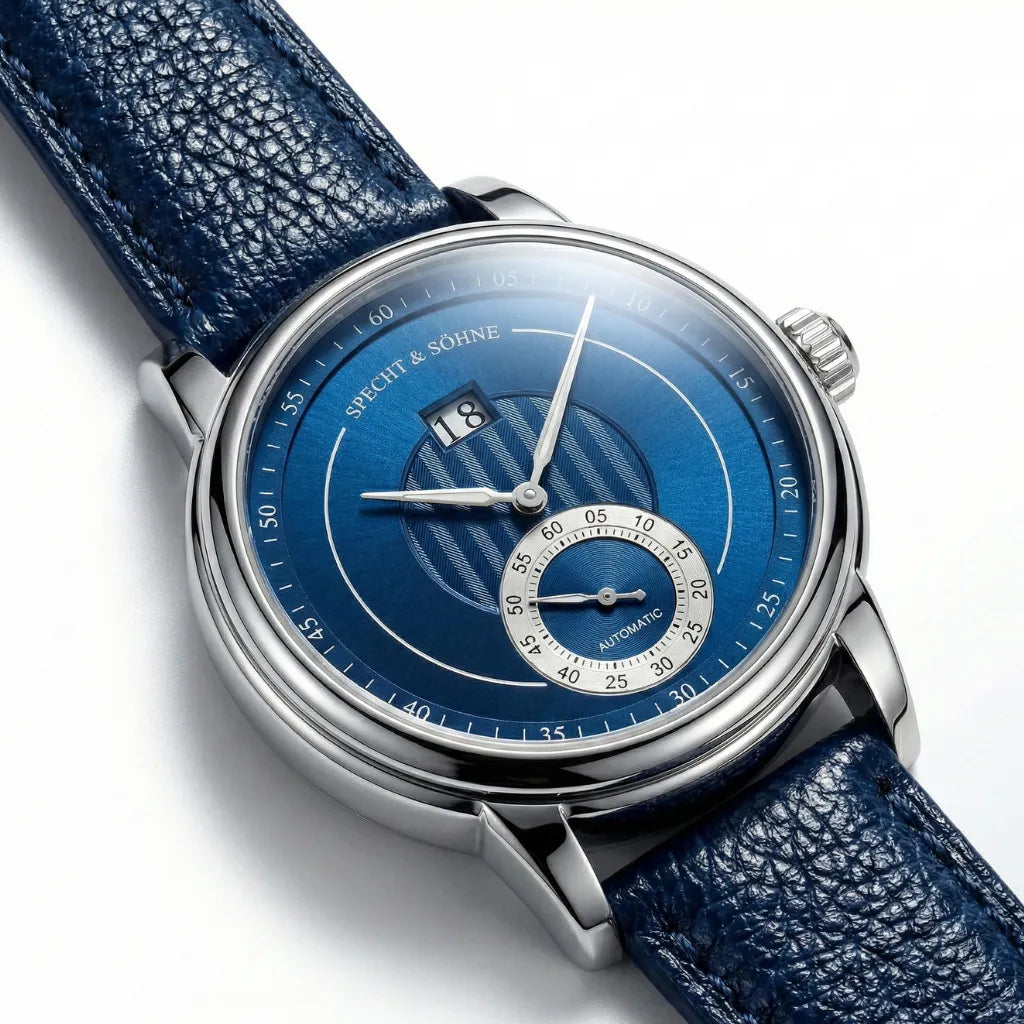 Specht_&_Sohne_Relógio_automatico_Jump_Hour_Veridian_Blue3