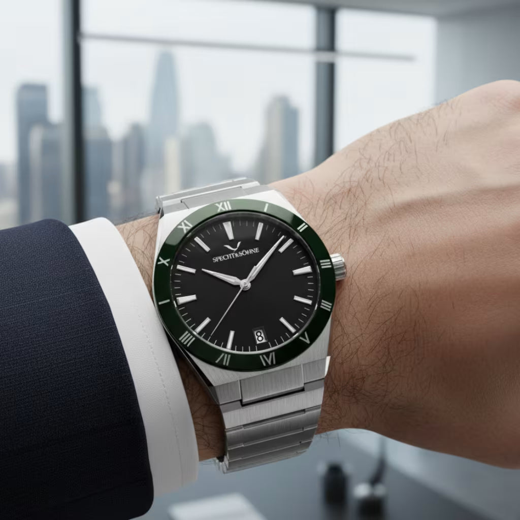 Specht__Sohne_Relogio_de_Quartzo_Aquanalt_black_