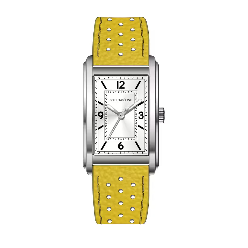 Specht & Söhne Virtus White - Relógio de Luxo Quadrado