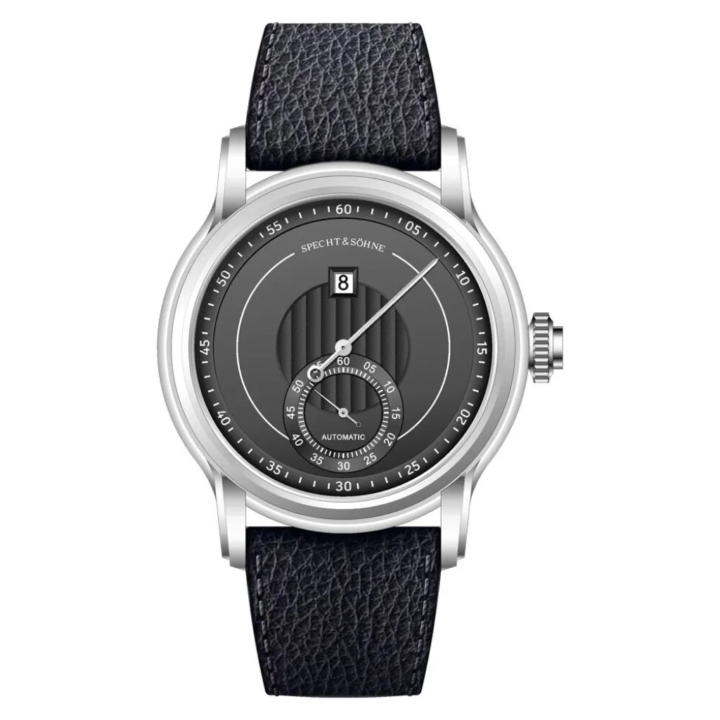 Relógio_Masculino_automatico_Specht_e_Sohne_Jump_Hour_Veridian_Black