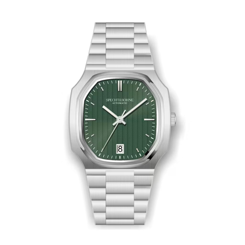 Specht & Söhne Relógio Régence Green À Prova D'Água