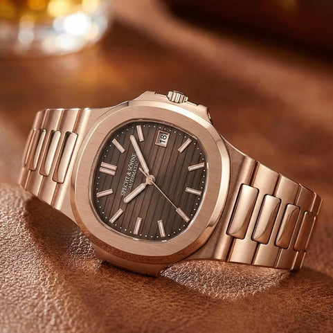 Relógio de Pulso Astralis Rose no braço — Cristal de safira e durabilidade