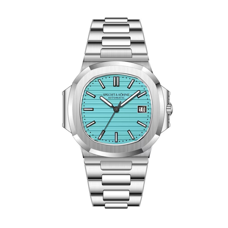Relógio Automático Astralis Sky Blue Specht & Söhne — Mostrador azul claro e caixa em aço