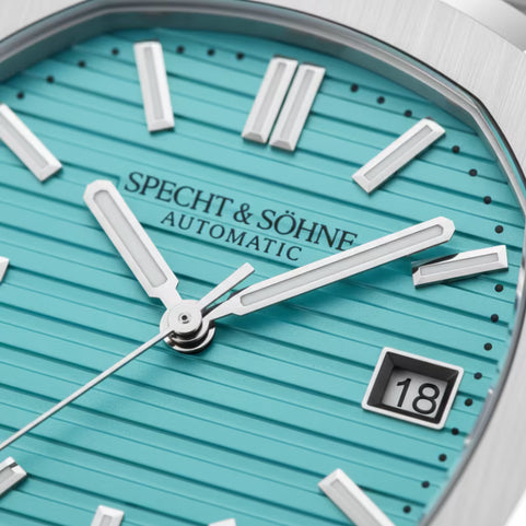 Relógio Mecânico Astralis Sky Blue — Detalhes do movimento automático japonês