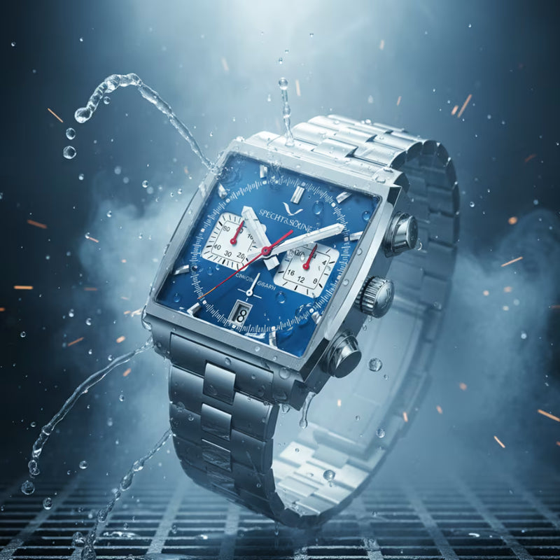 Mecanismo De Quartzo Japonês No Cronógrafo Apex — Precisão E Confiabilidade