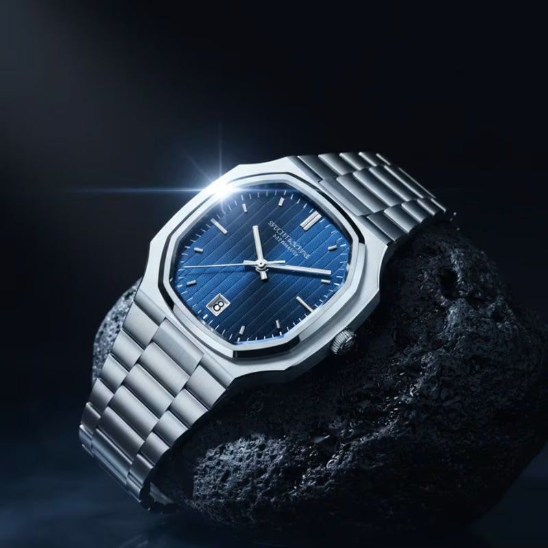 Mecânica Seiko NH35 No Régence Dark Blue — Movimento Automático De Alta Confiabilidade