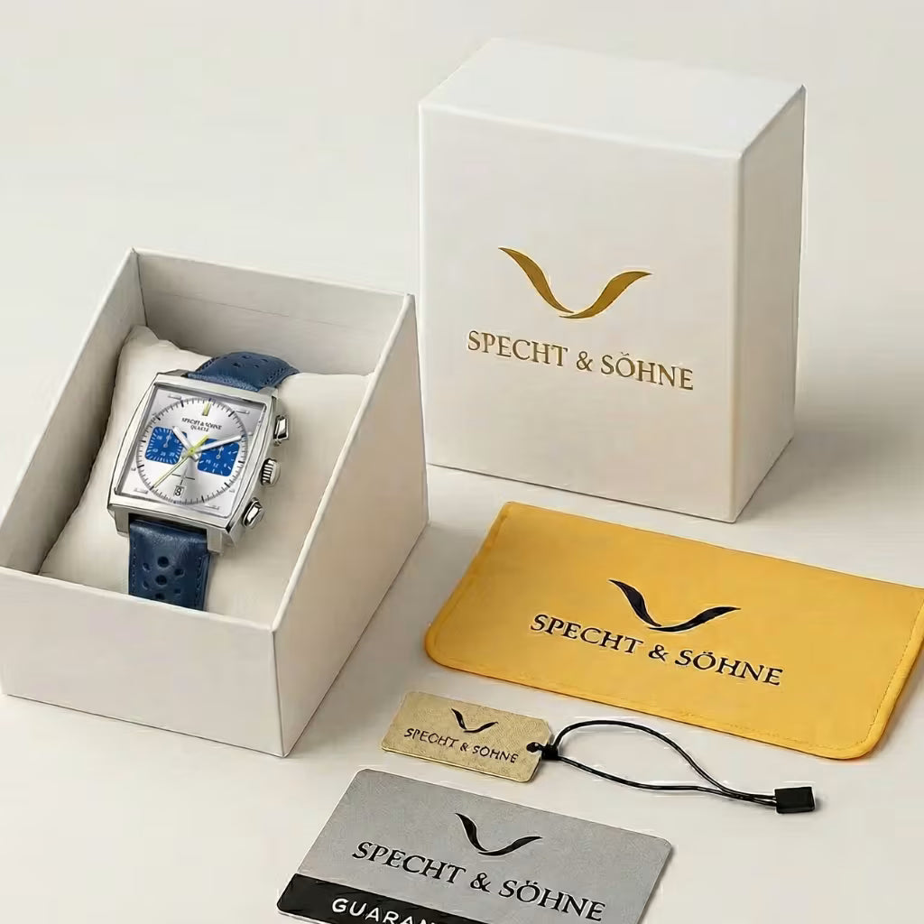 spechtsohne_Relogio_masculino_cronografo_regence_dark_blue_a_prova